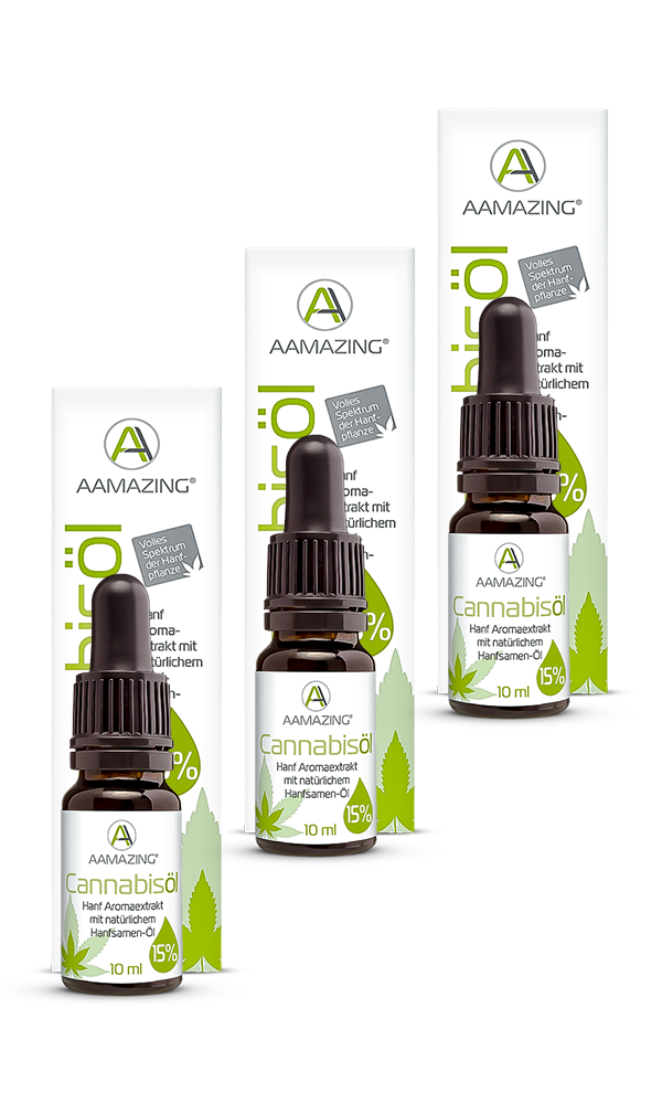 CBD Oil 15% Full Spectrum · Triple pack