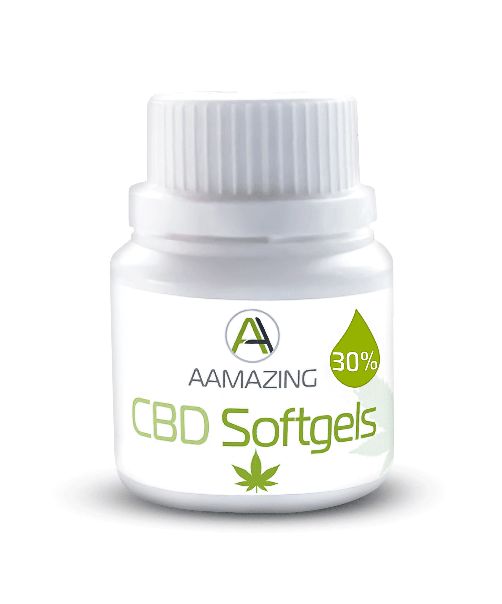 CBD Softgel Capsules with 30% Full Spectrum Oil (60 capsules)