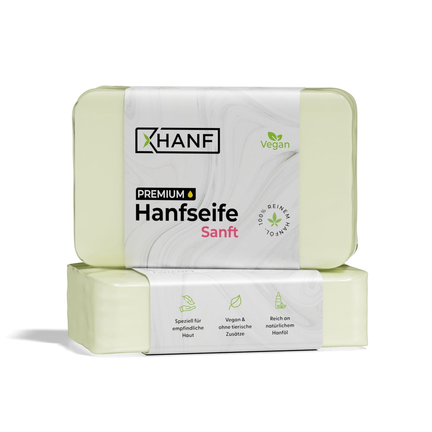 Hanfseife sanft Mockup