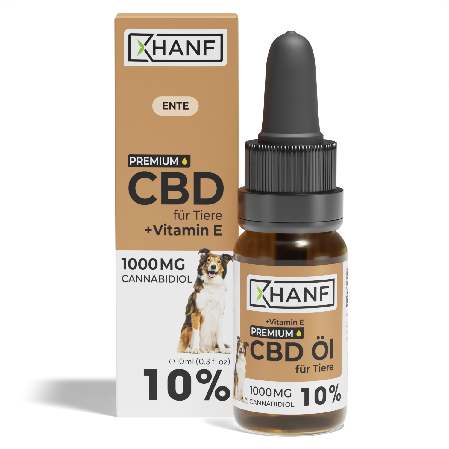 CBD Öl für Tiere Ente XHANF 10 Prozent