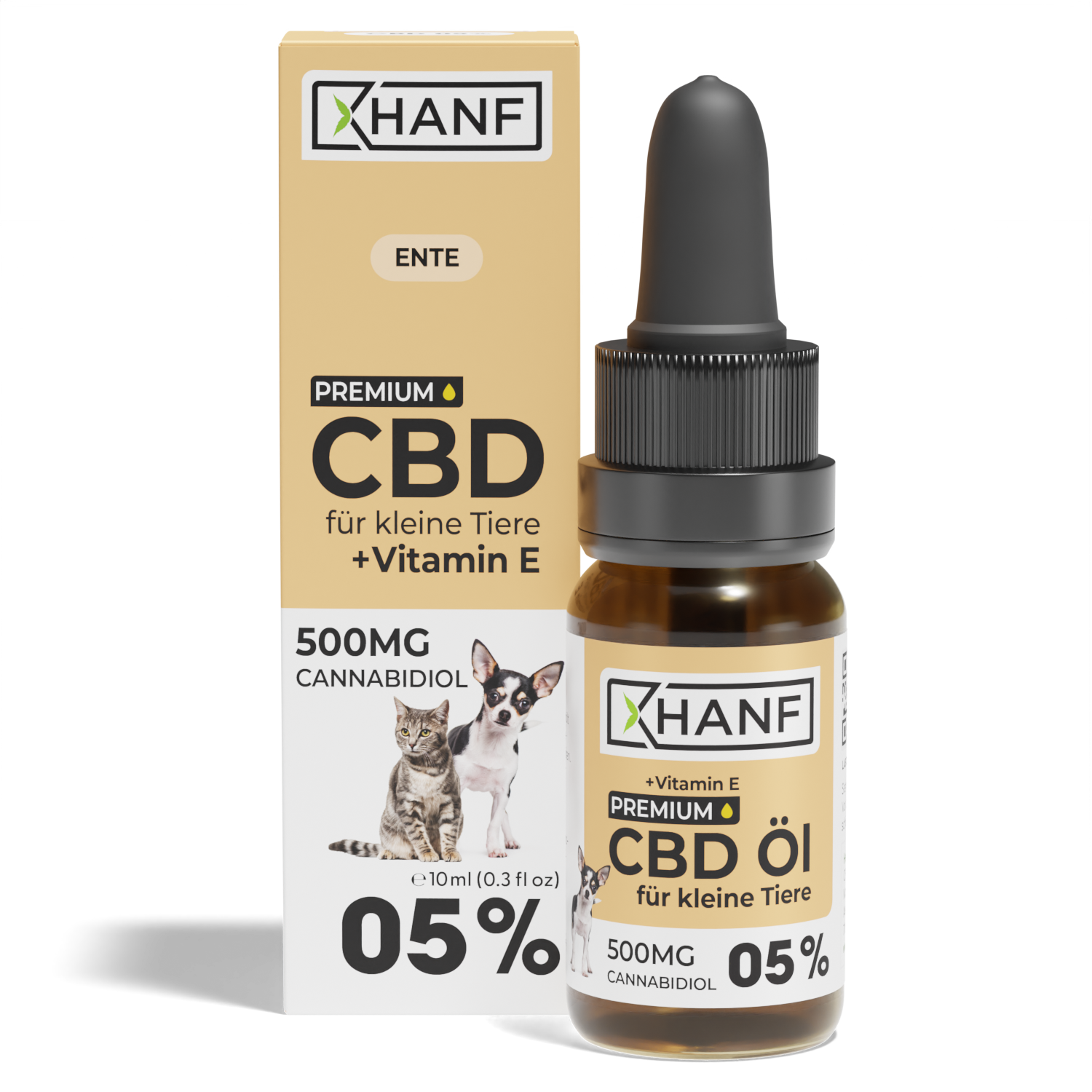 CBD Öl für Tiere 5% - Ente